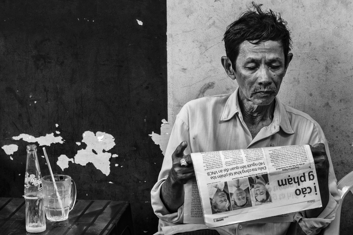 Black and White and Read Allover